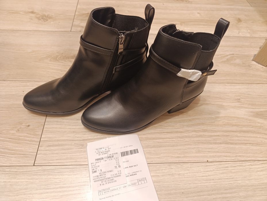 Sprzedam nowe kozaki botki 37