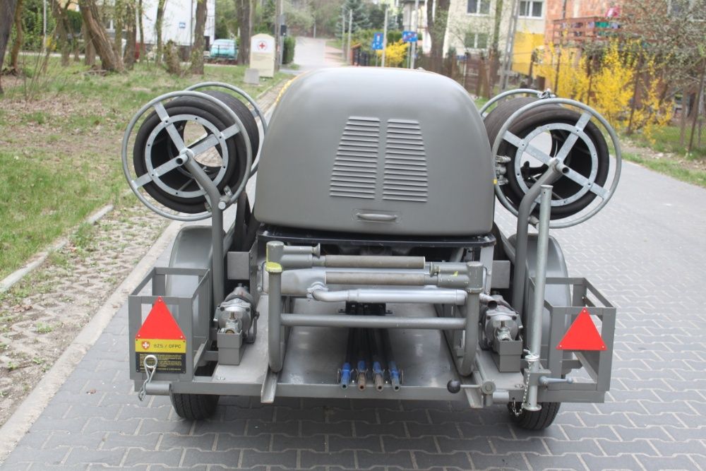 Kompresor Łopatkowy Śruba Piaskowanie 6mm Na Przyczepie Nowy 2,8m3/min