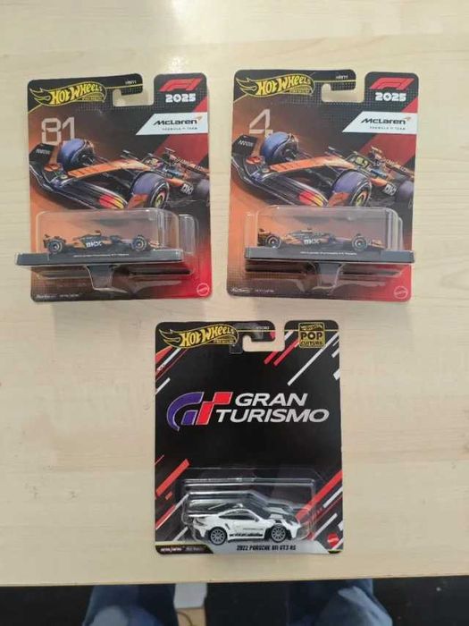 Hot Wheels McLaren 2025 e Gran Turismo