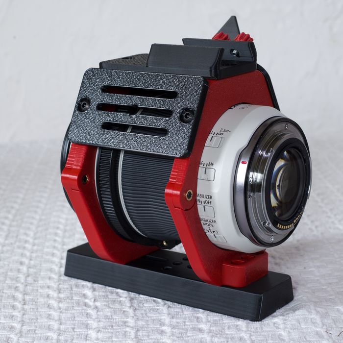 Obejmy do Canon RF 70-200 f4 astrofotografia