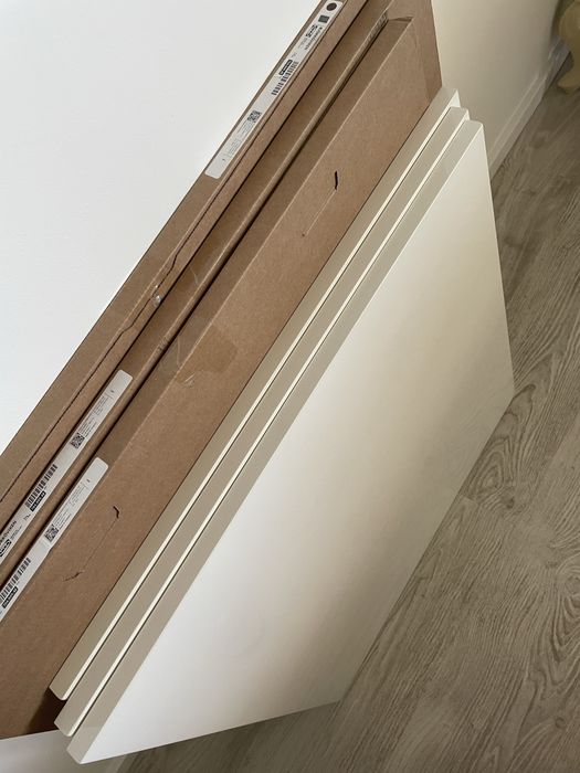 Portas brancas para aparador - compativel movel BESTA IKEA