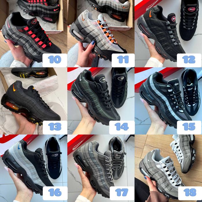 ‼️Стильні Кросівки Nike Air Max 95 x Corteiz | Розміри 36 - 45