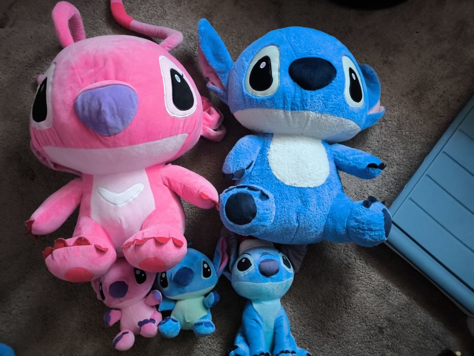 Zestaw maskotek Stich, bardzo duże