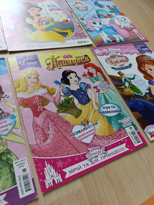 Пазли, книги, журнали, Trefl Солодощі, Disney Егмонт