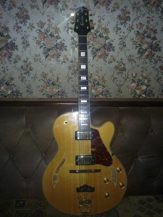 Джазова напівакустична банка Crafter FEG700N Made In Korea!