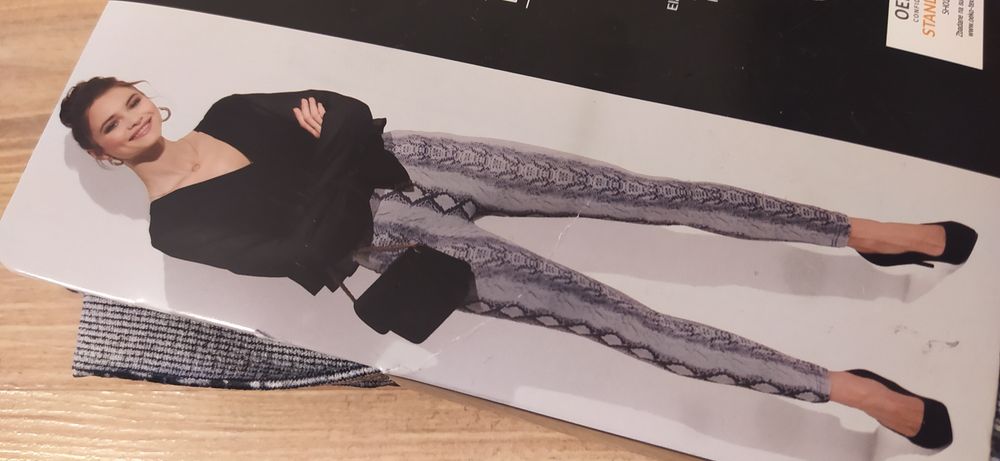 Nowe legginsy damskie r. L