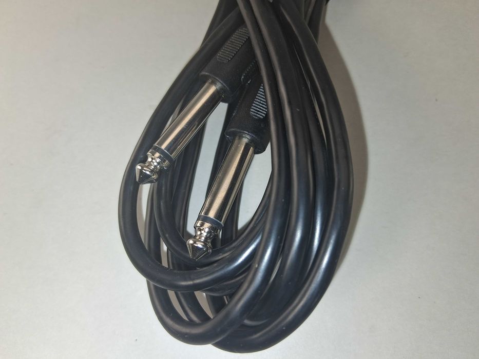 N057 Kabel Instrumentalny Jack 6,3 Mm Mono Audio Przewód 3M