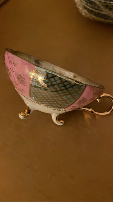 Chávenas de chá variadas