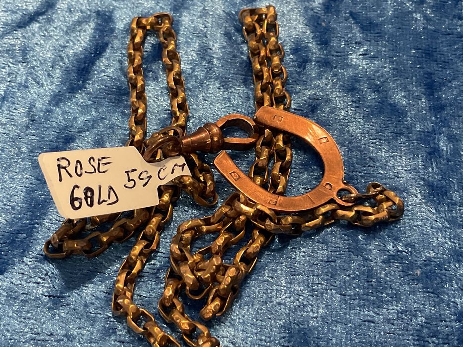 Corrente para relógio de bolso 59 cm em ouro rosa anúncios abaixo