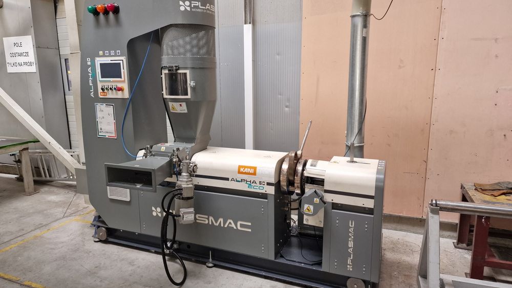 Linia do recyklingu plastmac alpha a60 eco AC