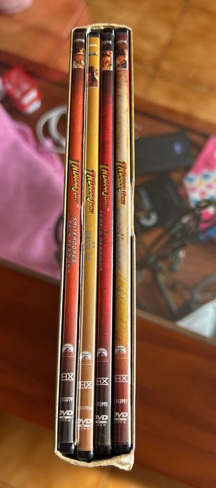 Coleção completa filmes indiana Jones DVD