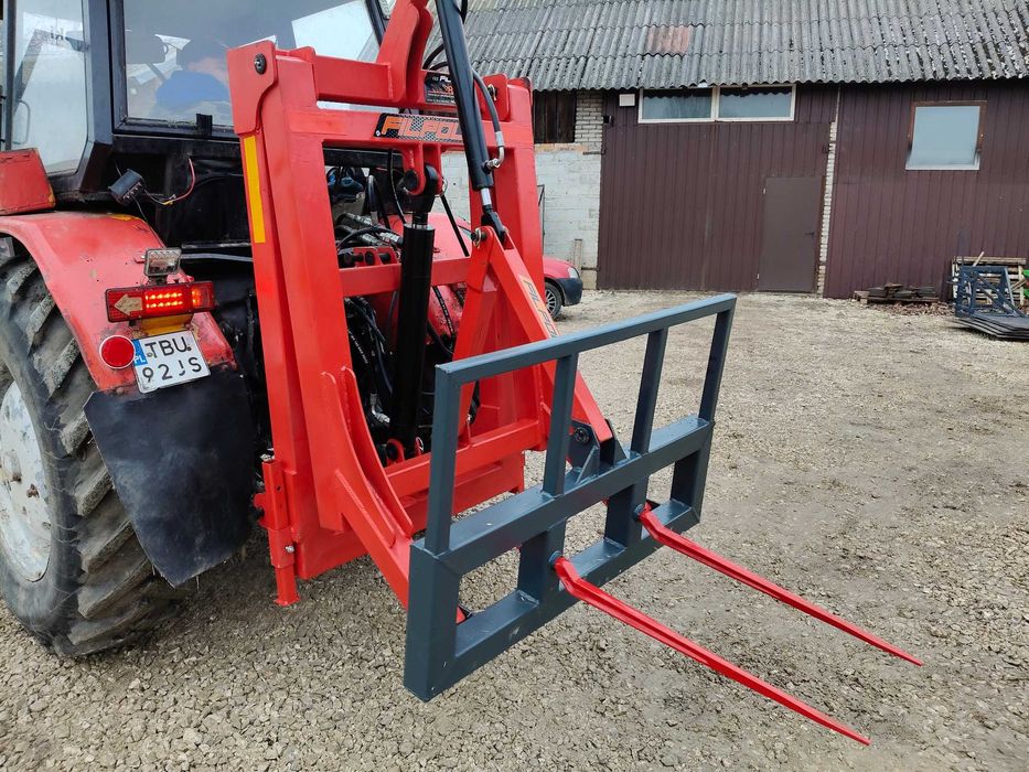 Widły do bel podnośnik tur na tył Tuz ciągnika 3.5m ładowacz łycha