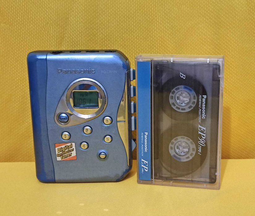 Кассетный плеер Panasonic RQ-CR18V с наушниками