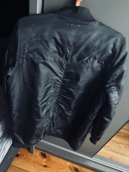 Dluga kurtka bomber Calvin Klein S