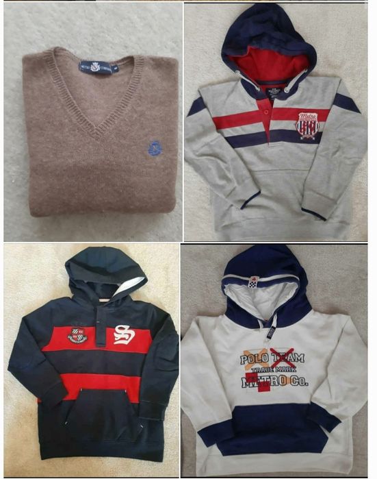 Camisolas capuz SACOOR, METRO 6 anos