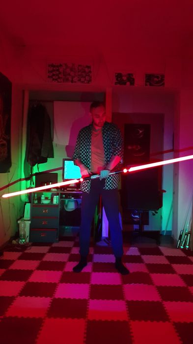 Dwa miecze świetlne Star Wars RGB bluetooth 102cm