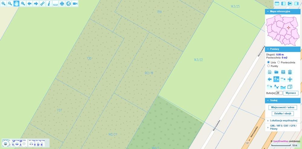 Działka budowlana 808 m² – Borowa Góra, gm. Serock - Widok 4