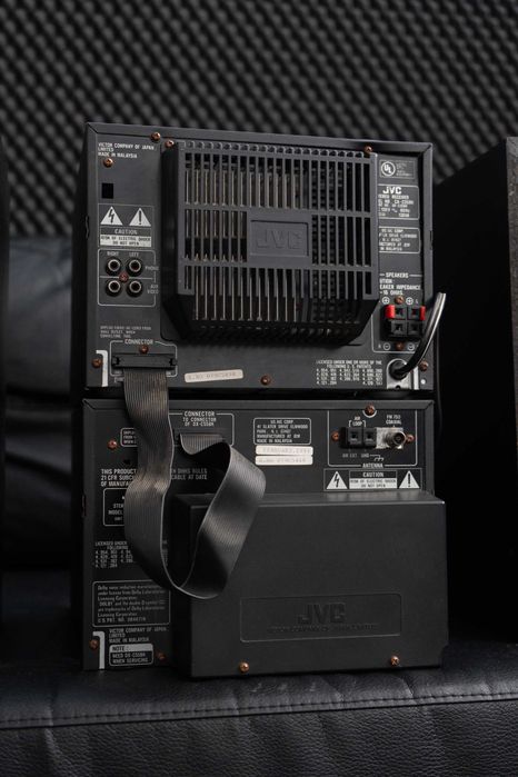 Aparelhagem Stereo Vintage JVC CA-C55BK