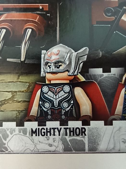 LEGO MIGHTY THOR sh815 z Super Heroes 76207 Atak na Nowy Asgard MARVEL