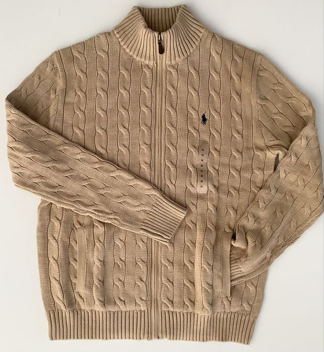 Oryginalny sweter kardigan Polo Ralph Lauren