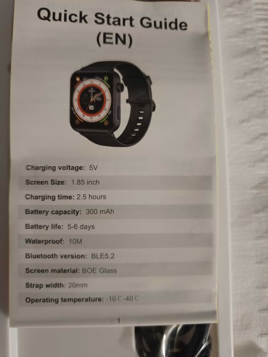 Smartwatch Blackview - NOVO