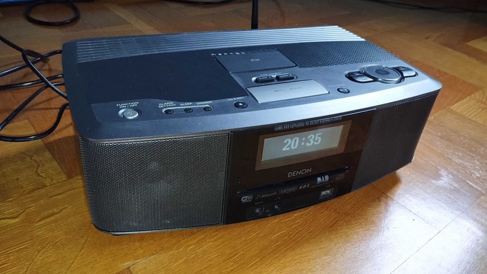 Басовитый! Denon S-32DAB интернет сетевой плеер USB FLAC WiFi AM/FM