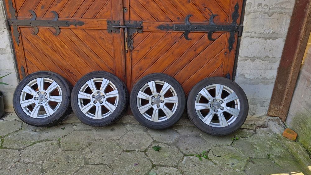 Sprzedam felgi wraz z oponami Audi a6