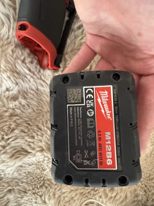 Grzechotka Milwaukee M12 FUEL FHIR38LR 3/8" + Akumulator 6.0 Ah