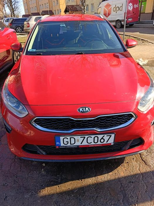 Kia Ceed Kia Ceed Kombi 1.6 Diesel | Automat | 2018 | Czerwony | Kamera Cofania