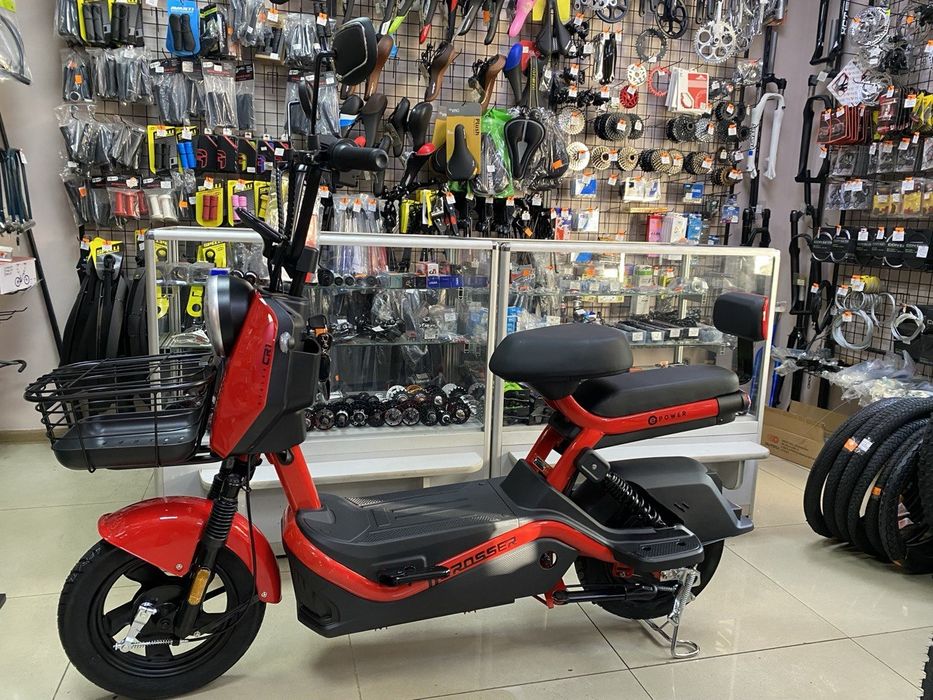 Електроскутер 60V 24Ah 800W электромопед CR-2