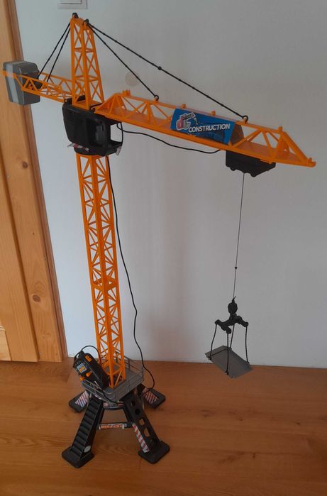 Zdalnie sterowany żuraw budowlany dźwig 120 cm