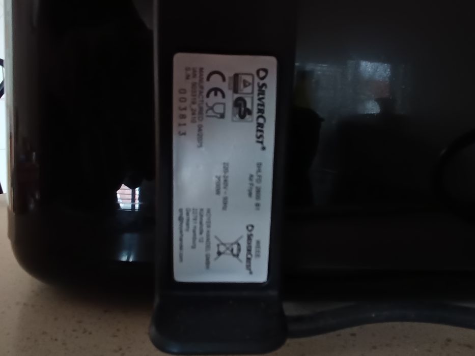 Airfryer 1995 preta