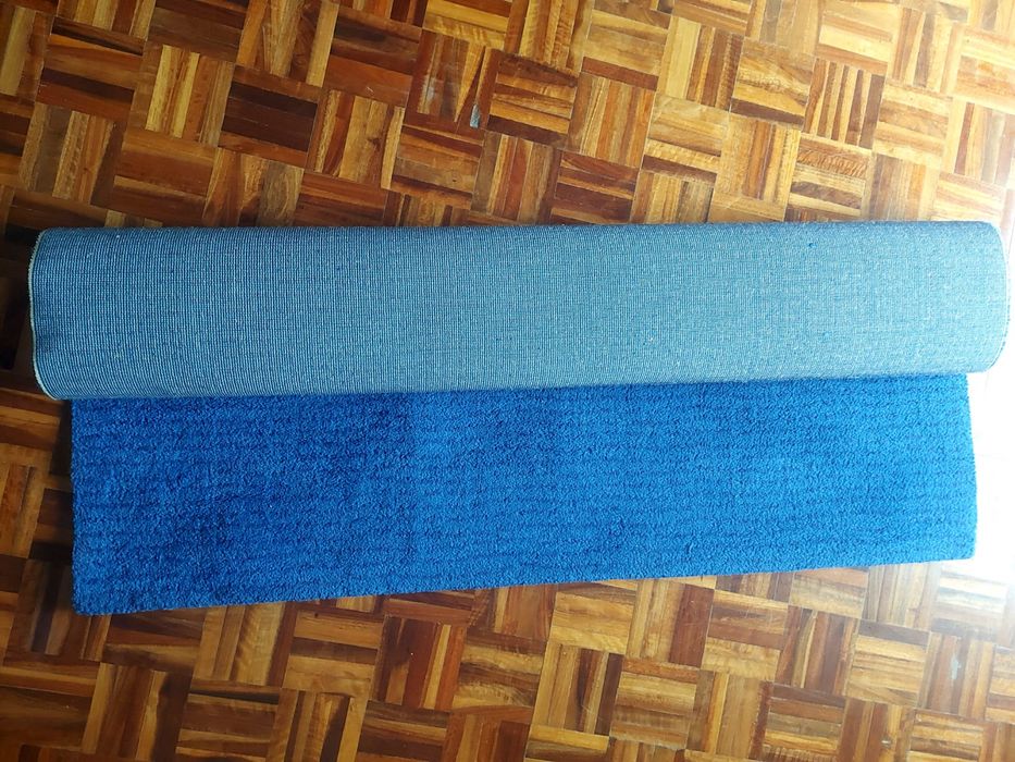 Tapete pelo curto azul, 133x195 cm, IKEA Langstead
