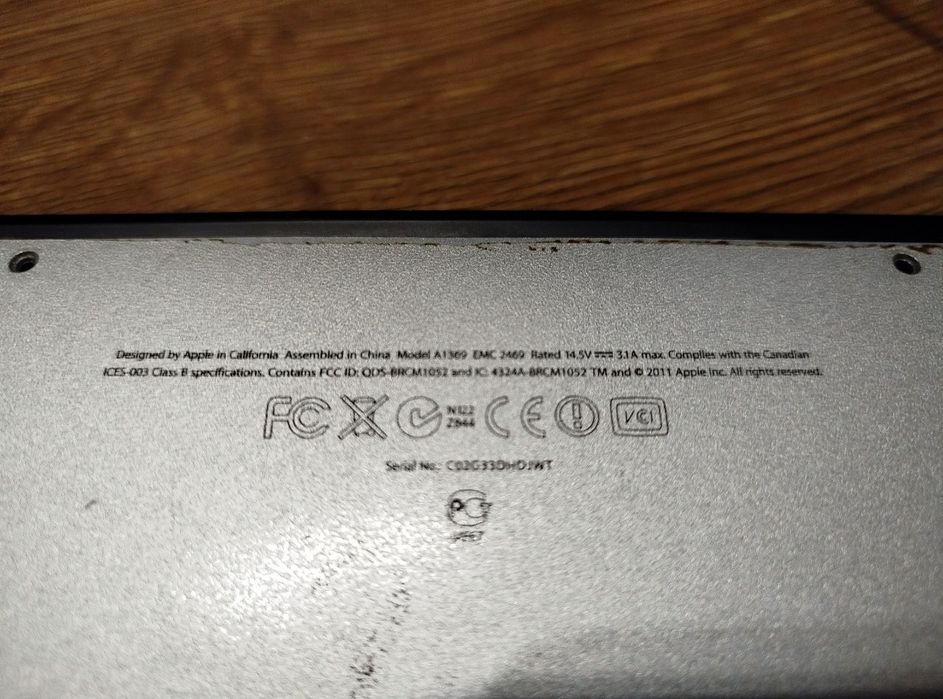 MacBook air 1369