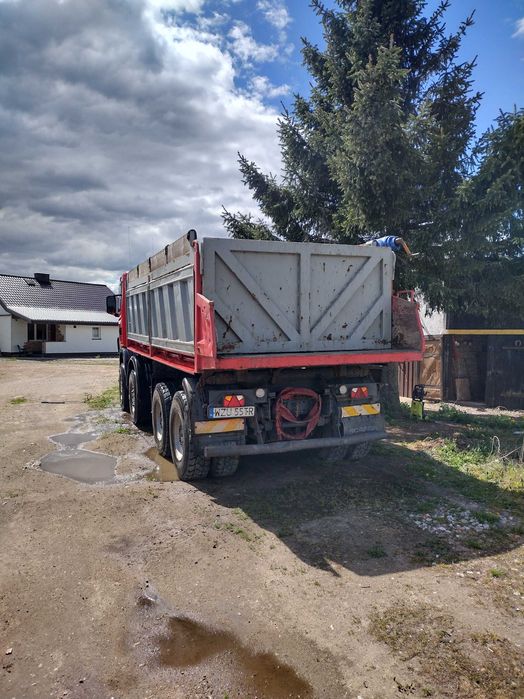 Scania wywrotka 8x4 124c
