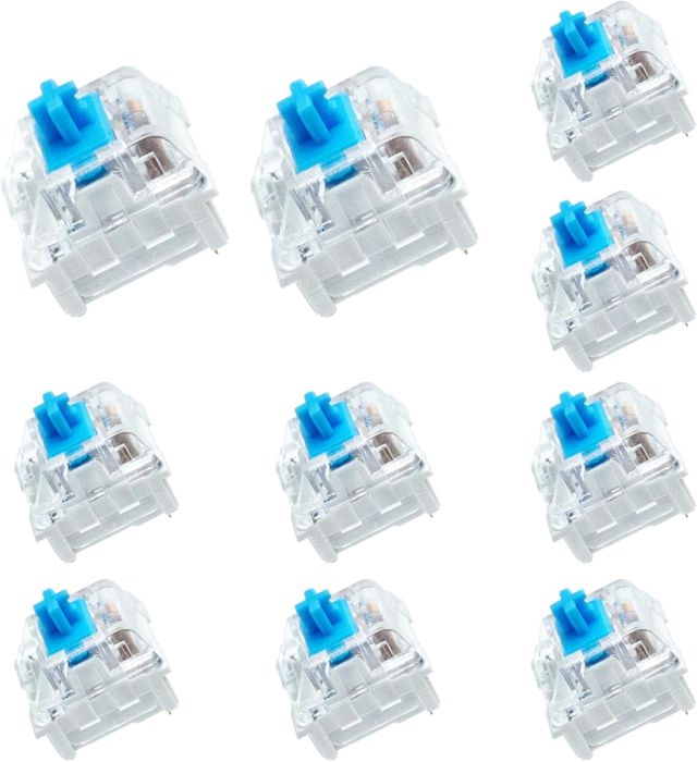 Світчі, механічні перемикачі ‌ сині 3 д друк