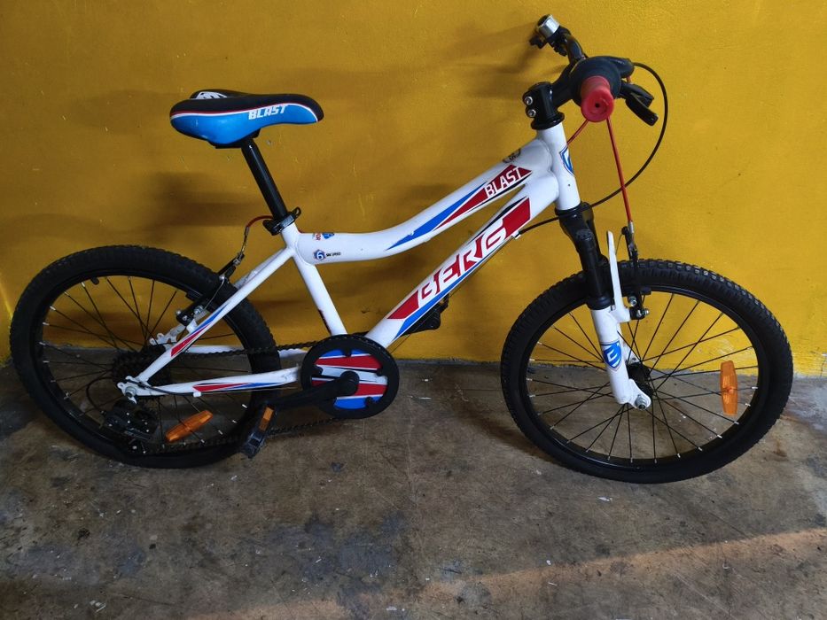 Bicicleta de criança BERG 6 velocidades, mudanças no punho
