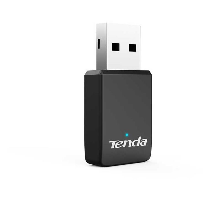 Karta sieciowa TENDA U9 Mini Karta WiFi USB 2.4/5GHz Czarna