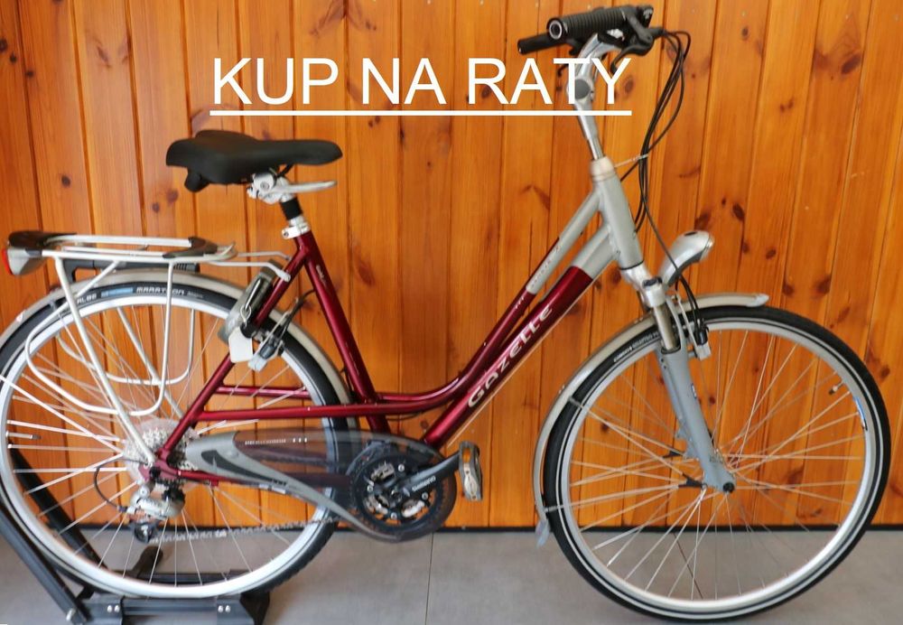 Rower damski Gazelle Geneve Gold Line. H 53.RATY