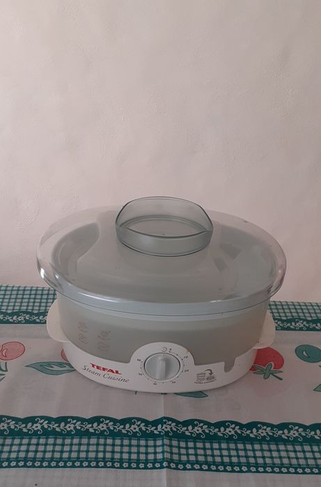 Máquina de cozinhar alimentos saudáveis a vapor da Tefal