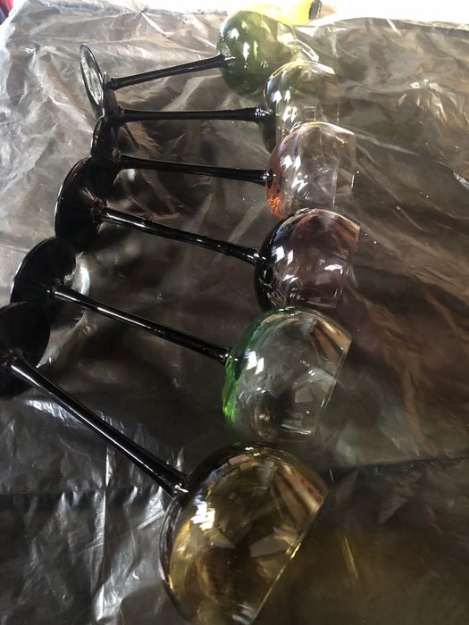 Varios modelos de copos garrafas