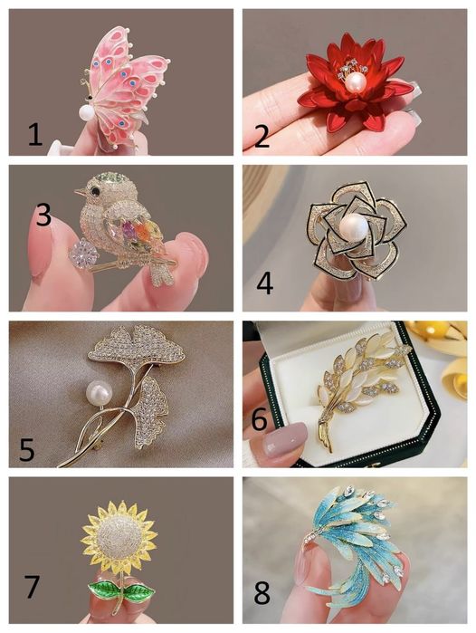 Брошки жіночі нові