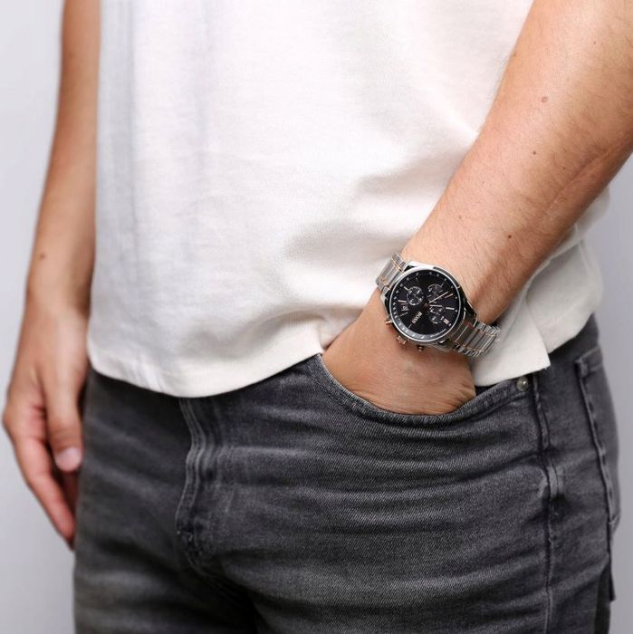 Zegarek Męski Hugo Boss 1513473 Grand Prix + BOX.