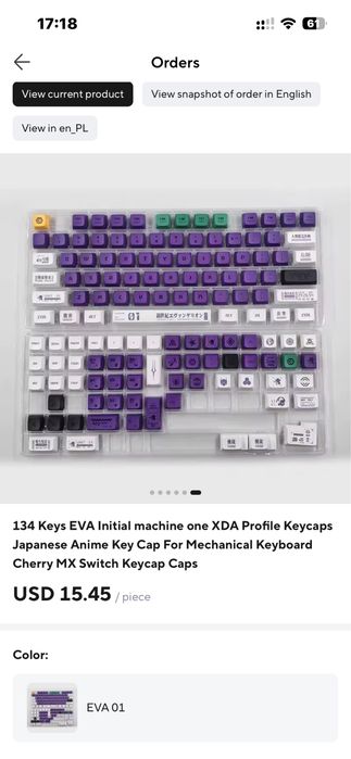 Logitech g pro klawiatura