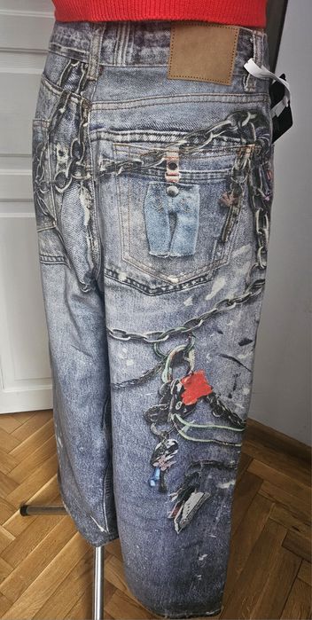 Jeansy denim z USA. Rozm S/M
