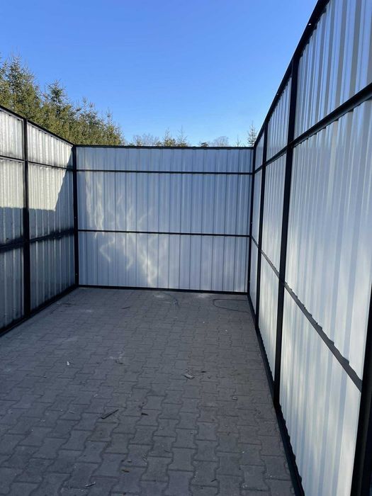 Garaż blaszany budowlany 3x5