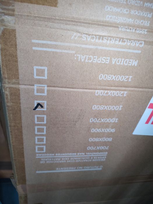 Vidro para cabine de duche