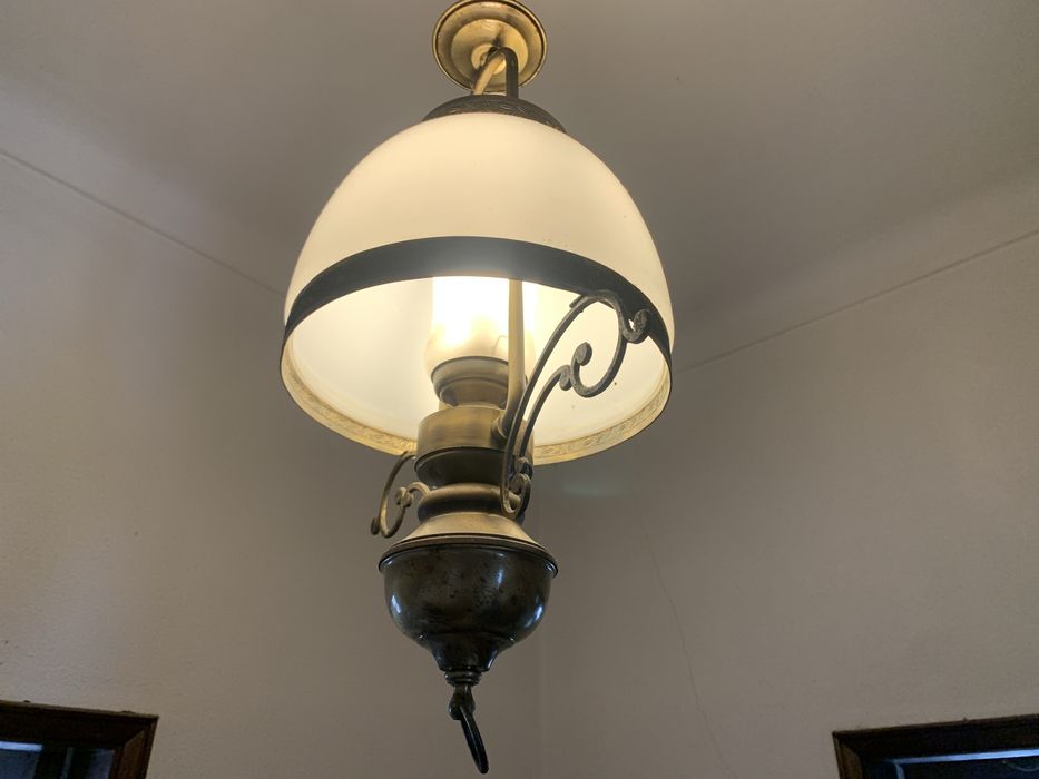 2 candeeiros vintage