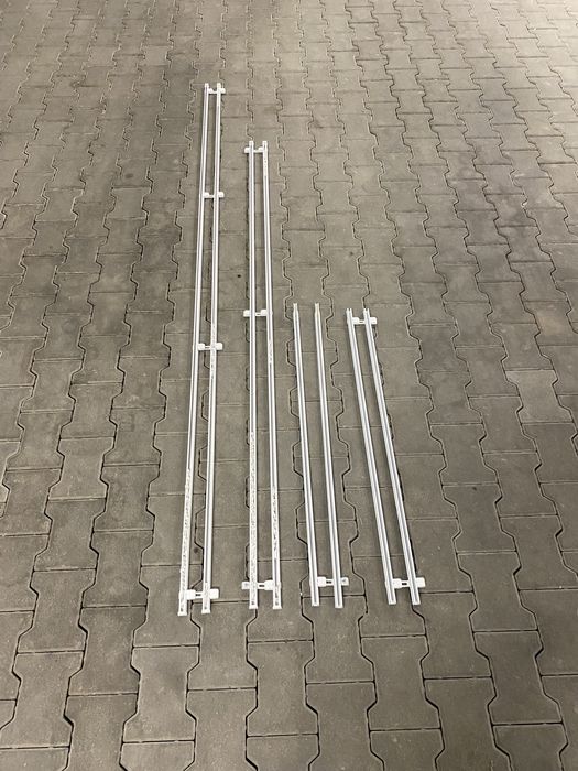 Karnisz szyna aluminiowa podwójna 2x1m DECORSYSTEM