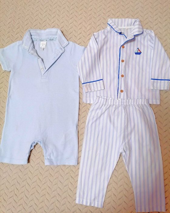 Великий лот одягу на 9-12 міс хлопчик